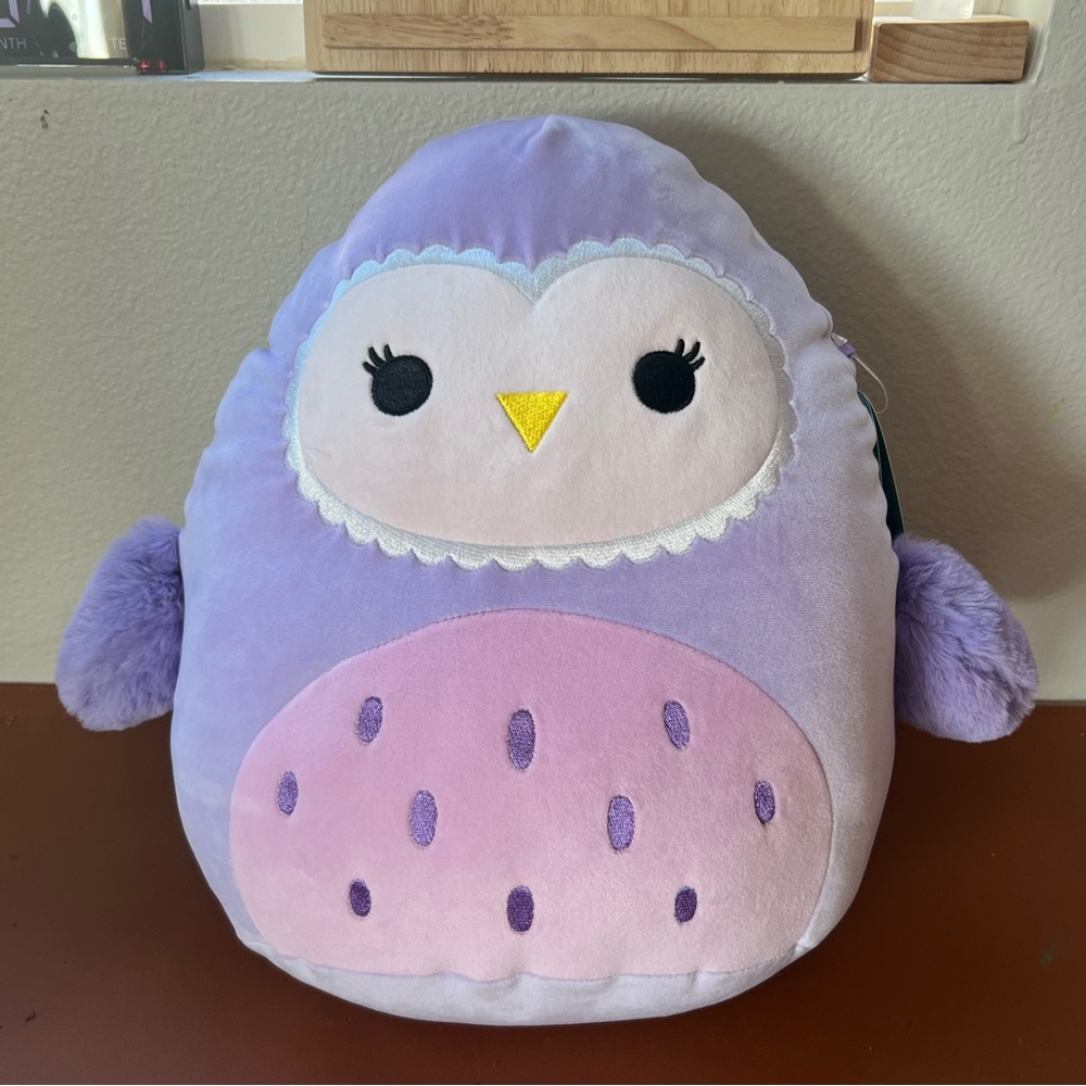 Squashmallows Purple Owl
